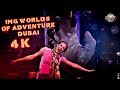 IMG Worlds of Adventure Dubai / все аттракционы парка (4K)