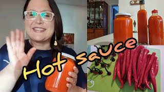 How to make hot sauce at home طريقة عمل الصلصة الحارة