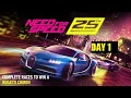 Need For Speed :No Limits 25th anniversary day 1 challenge gameplay