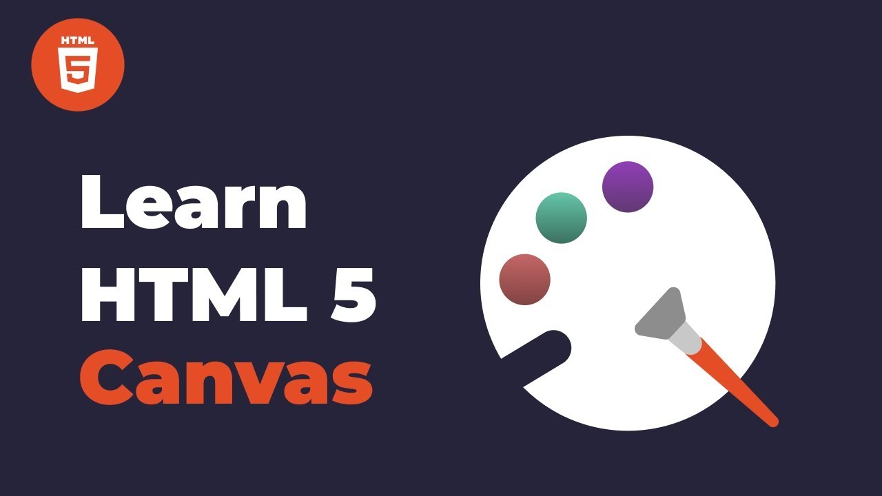 เรียน html5  2022 Update  Learn HTML5 Canvas By Creating A Drawing App | HTML Canvas Tutorial