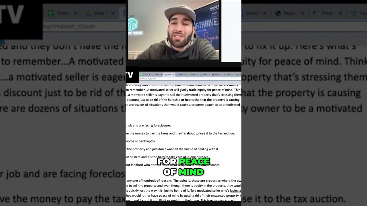 Motivated Seller Secrets How to Find & Close Deals!