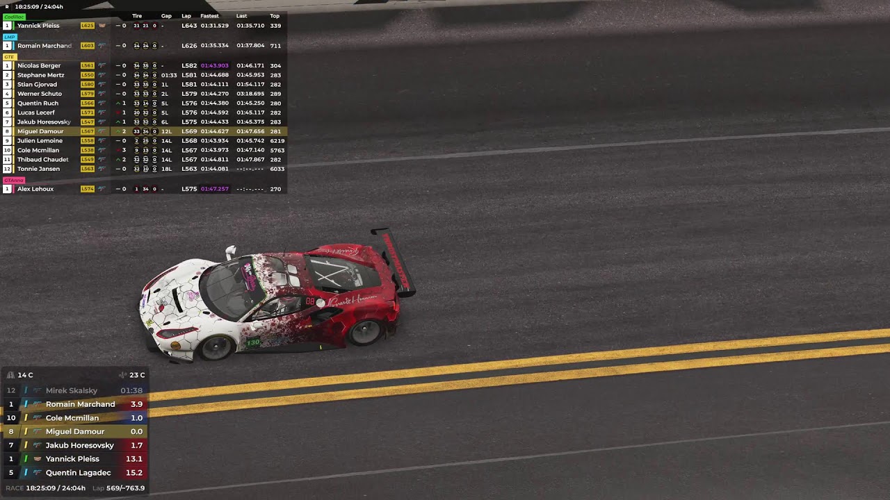 RF2//24H For Anna FFSCA part 5//GTE Daytona