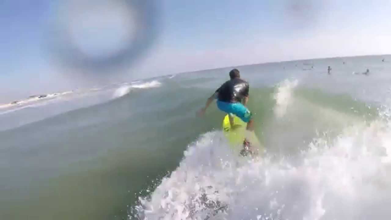 Fun surf @ NSB Inlet on FireWire Tomo Evo