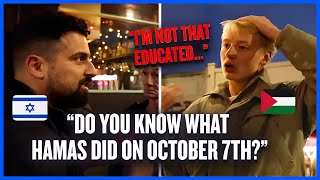 Pro-Palestinian STUTTERS After Avi Yemini Asks Him This Question…