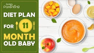 Diet Plan for 11 Month Old Baby