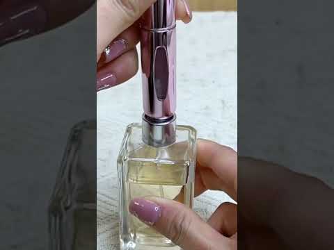 زجاجة عطر صغيرة 5 مل زجاجة عبوة عطر محمولة صغيرة قابلة لإعادة الملء