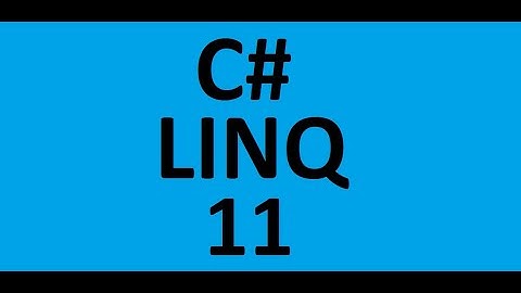 C# Linq - 11  Güncelleme İşlemleri 2/2 (Update)