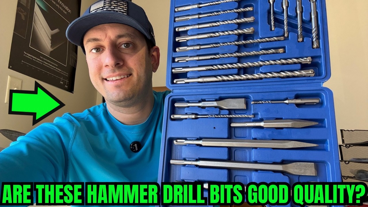 💪 The Toughest Hammer Drill Bits For Masonry Work! Cross Carbide ...