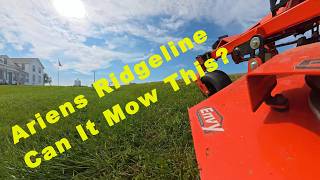 Ariens Ridgeline - I Can't Believe It Will Mow This!
