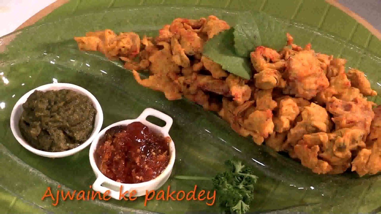 Ajwaine ke Pakodey-Carom Fritters HOLI Special | chefharpalsingh