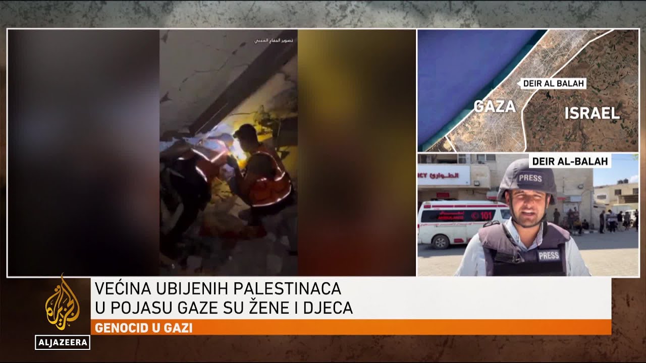 القوات الإسرائيلية تقصف المناطق المكتظة بالسكان في قطاع غزة