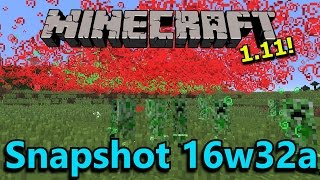 Minecraft 1.11 Snapshot 16w32a- Lingering Creepers! Bug Fixes!