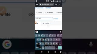 Host a website on Github Using Your Android phone