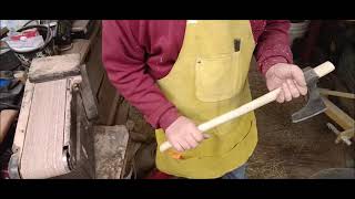 Lets make an axe handle