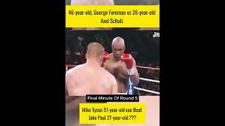 George Foreman vs Axel Schulz
