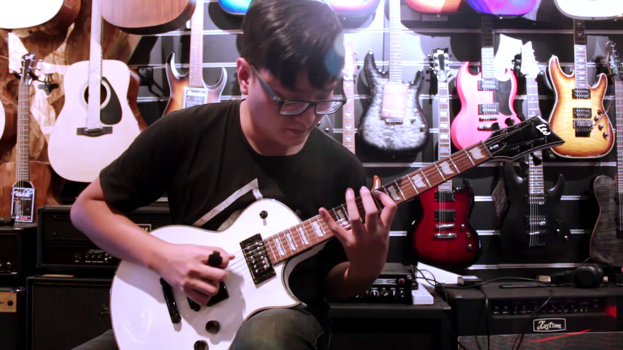 Black Veil Bride Knives and Pen Cover By MMUSICTHAI (ESP LTD EC256