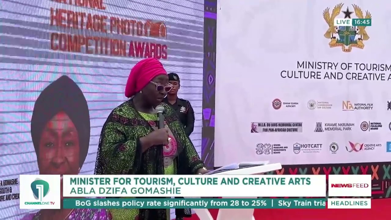 NATIONAL HERITAGE PHOTO AWARDS: Tourism Minister Pledges Support for Young Ghanaian Artists