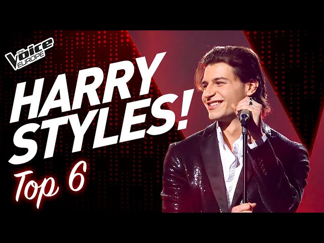 LEGENDARY Covers of HARRY STYLES on The Voice! | TOP 6 class=