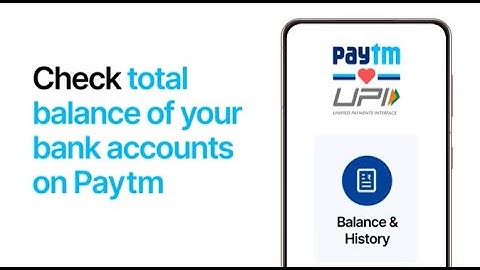 How to Check Total Balance on Paytm App | Step-by-Step Tutorial | By Paytm | #PaytmKaro