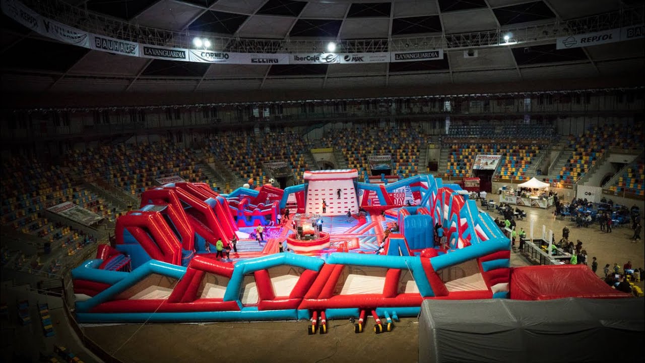 Inauguración Big Jump Park en Tarragona YouTube
