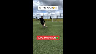 How To Shoot Like Roberto Carlos (Swaz Tutorial)⚽️🤯