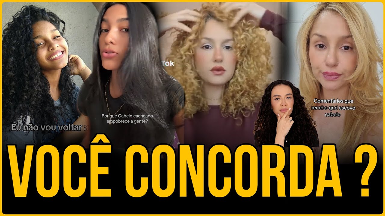 “CABELO CACHEADO É DE POBRE”! QUAL SUA OPINIÃO?