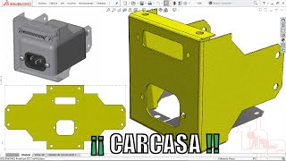 SOLIDWORKS 3D | CHAPA METALICA EN SOLIDWORKS 2020 | SHEET METAL IN SOLIDWORKS