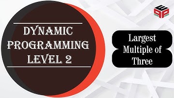 Largest Multiple of Three || Leetcode