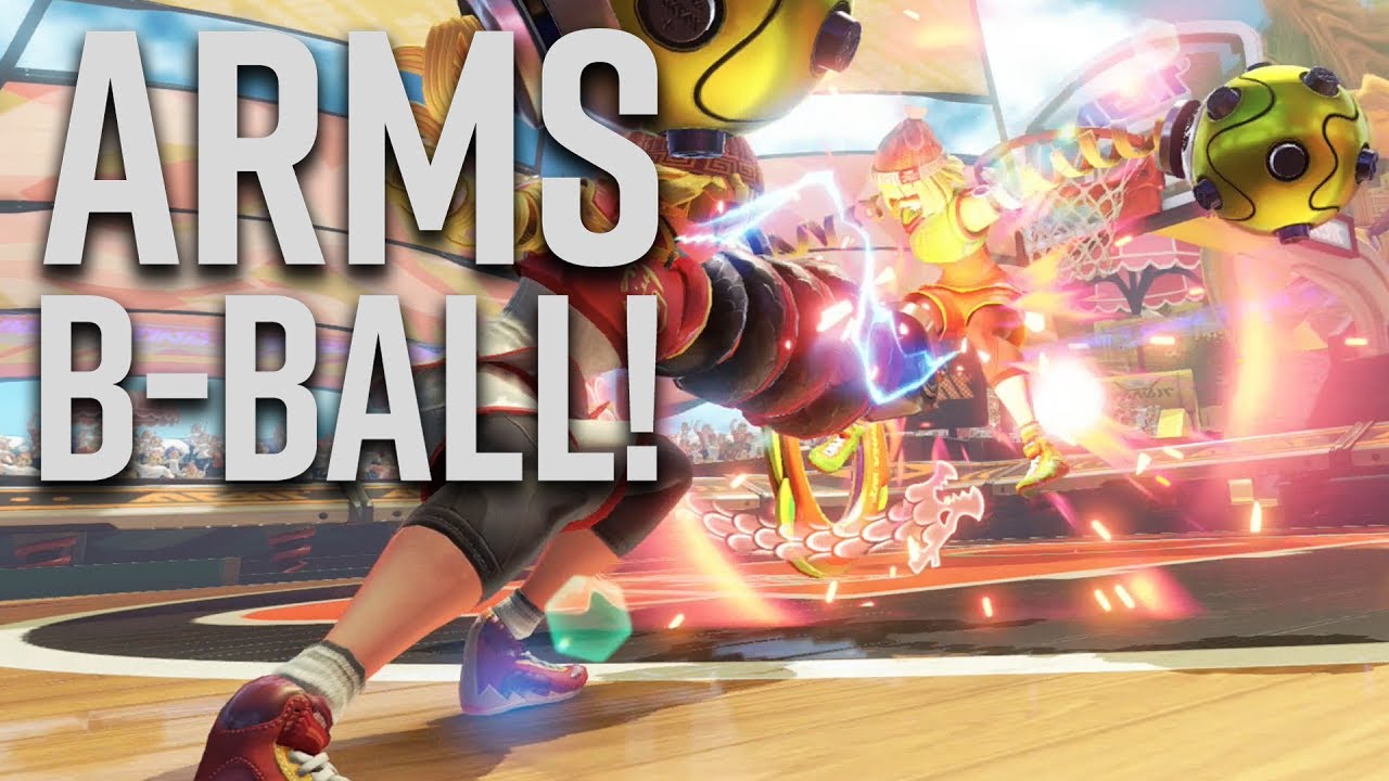 ARMS Basketball (Hoops) Gameplay Nintendo Switch YouTube