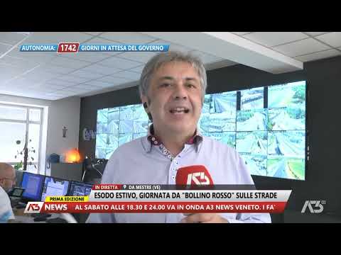 A3 NEWS PRIMA EDIZIONE | 30/07/2022