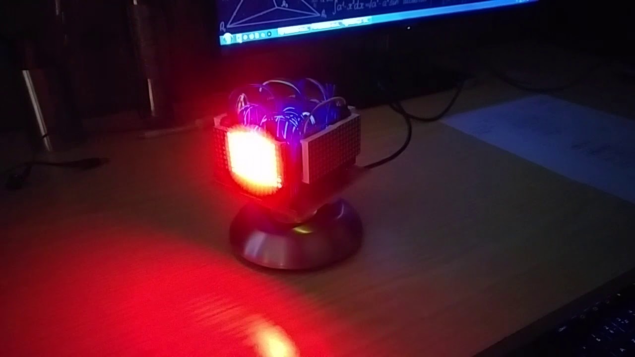 Horloge 360 v2018 - Matrices LED MAX7912 - Arduino NANO