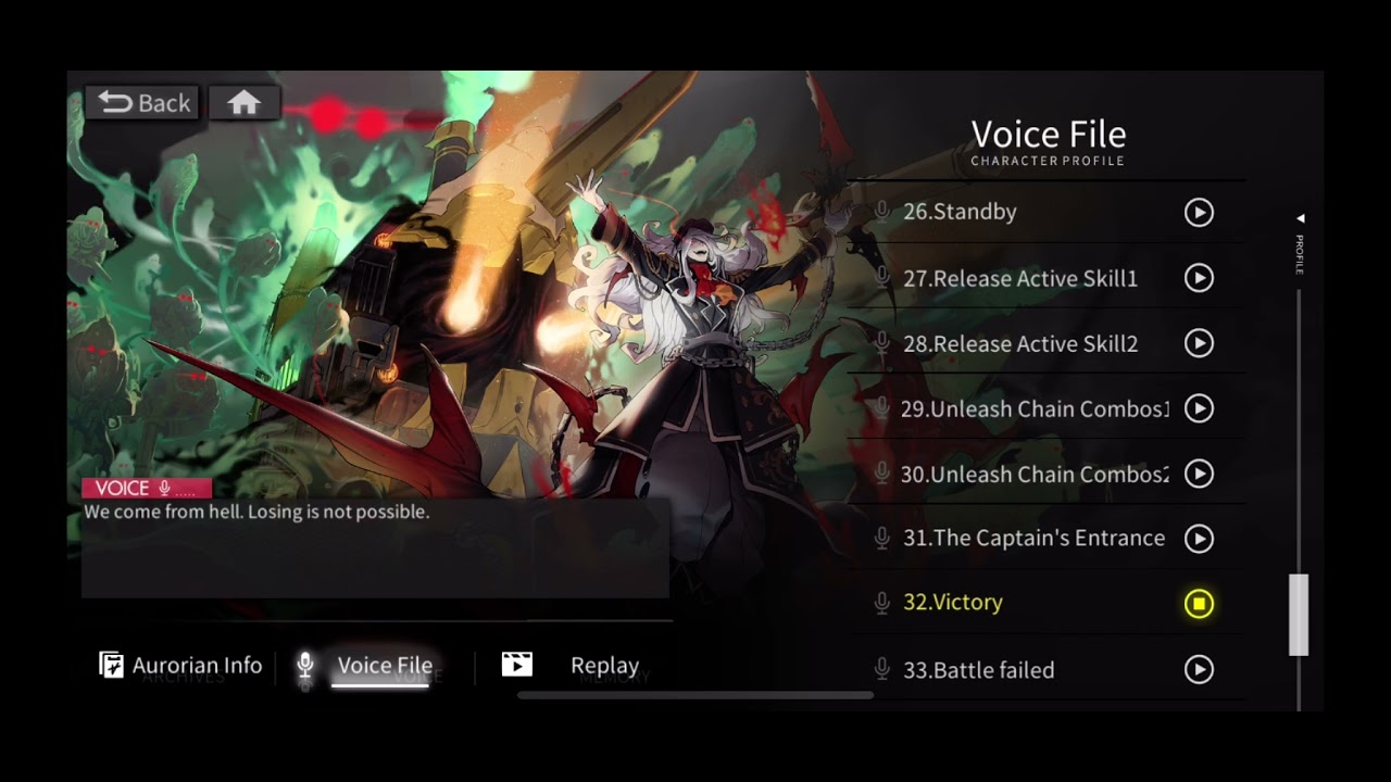 Alchemy Stars - Charon Voice Lines