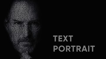 Text Portrait | HTML & CSS