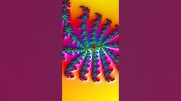 Infinite Zoom into the Beautiful Fractal ✨🌀 #Fractal #Mandelbrot #Zoom