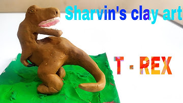 Clay Tyrannosaurus Rex Tutorial: LEVEL 2 | T-rex clay modelling