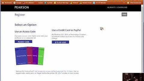 Registering for MyITLab with synced CANVAS class