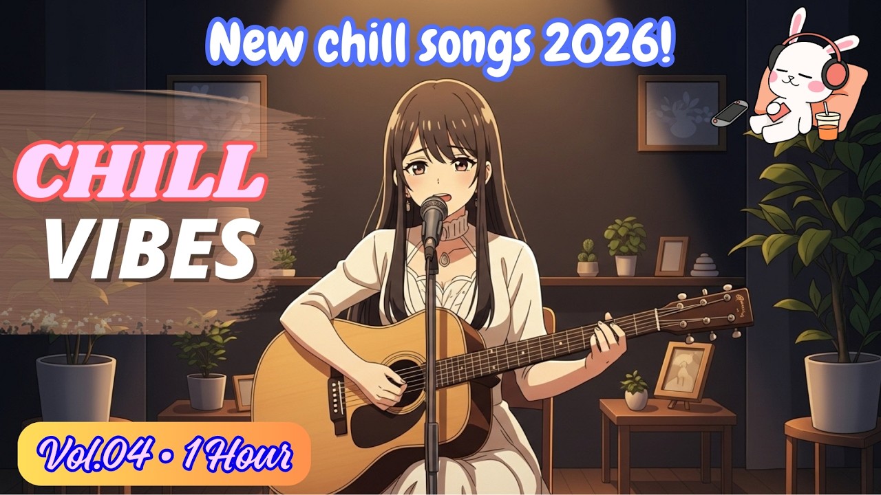 Chill songs Vol.04 🎧| Peaceful LoFi & Cozy Pop Playlist 2026