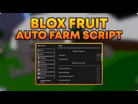 BEST BLOX FRUITS SCRIPT | FREE DOWNLOAD ROBLOX GUI HACK | PASTEBIN | AUTOFARM | UPDATED