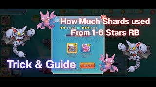Pocket Pixel By Versusz - How Much Shard Use From 2Stars To 6Stars Rebirth 2100