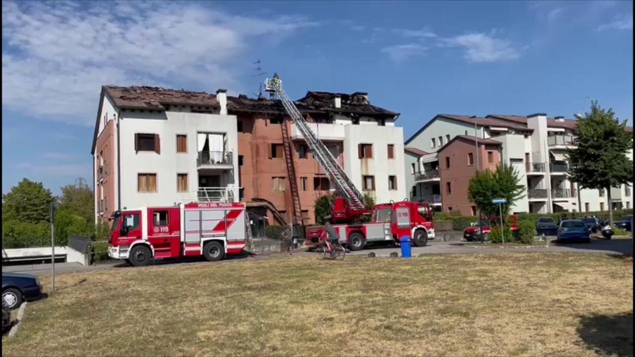 Incendio in un condominio a Villorba: la spiegazione dei vigili del fuoco