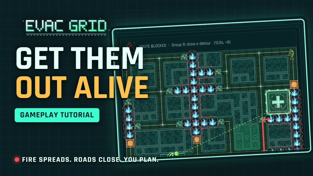 The City’s on Fire and You’re the Operator | Evac Grid Tutorial - YouTube