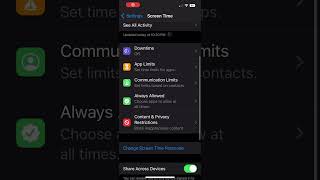 How To Disable Restrictions on Apple Devices iPhone #shorts #viral screenshot 3