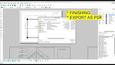 How to Draw A Very Simple House (Part 8) FINISHING, EXPORT TO PDF