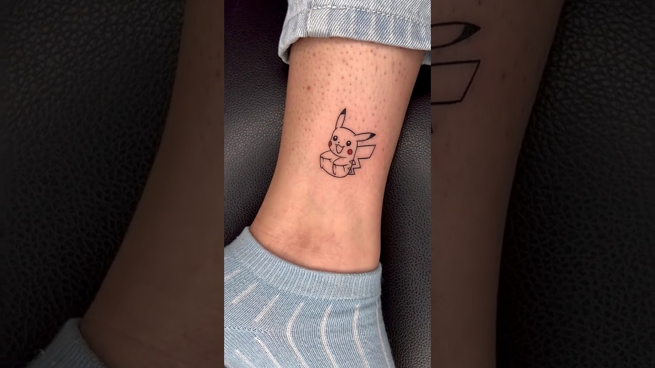 Gems Tattoo Studio - Here is a minimal tattoo designs hope you guys like it  . A client wanted to have small pokemon tattoo here is the outcome hope you  guys like