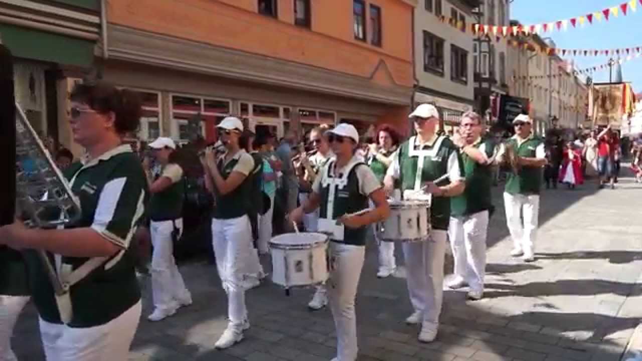 Festumzug Stadtkirmes in Mühlhausen 2015  3/4  HD