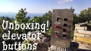 Unboxing the San Jose GAL and Montgomery Elevator buttons from California Wealth