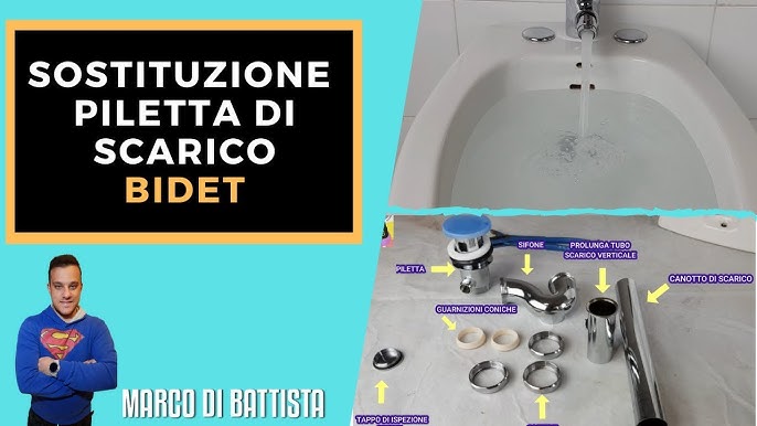 Come sostituire lo scarico del bidet in modo semplice e veloce 