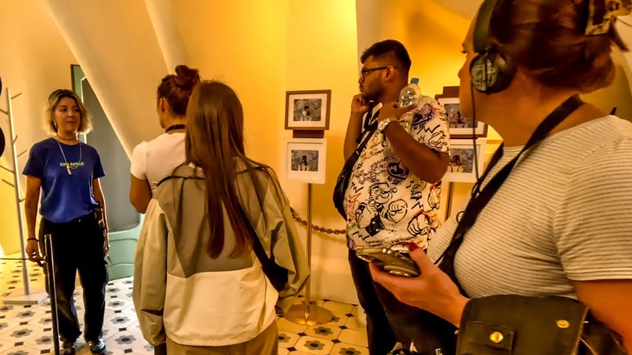 Barcelona POV Walk Inside Casa Batlló | Gaudí’s Masterpiece  (4K, 2025)