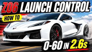 2023 Corvette Z06 0-60 2.6s OMG... With Correct Launch Control