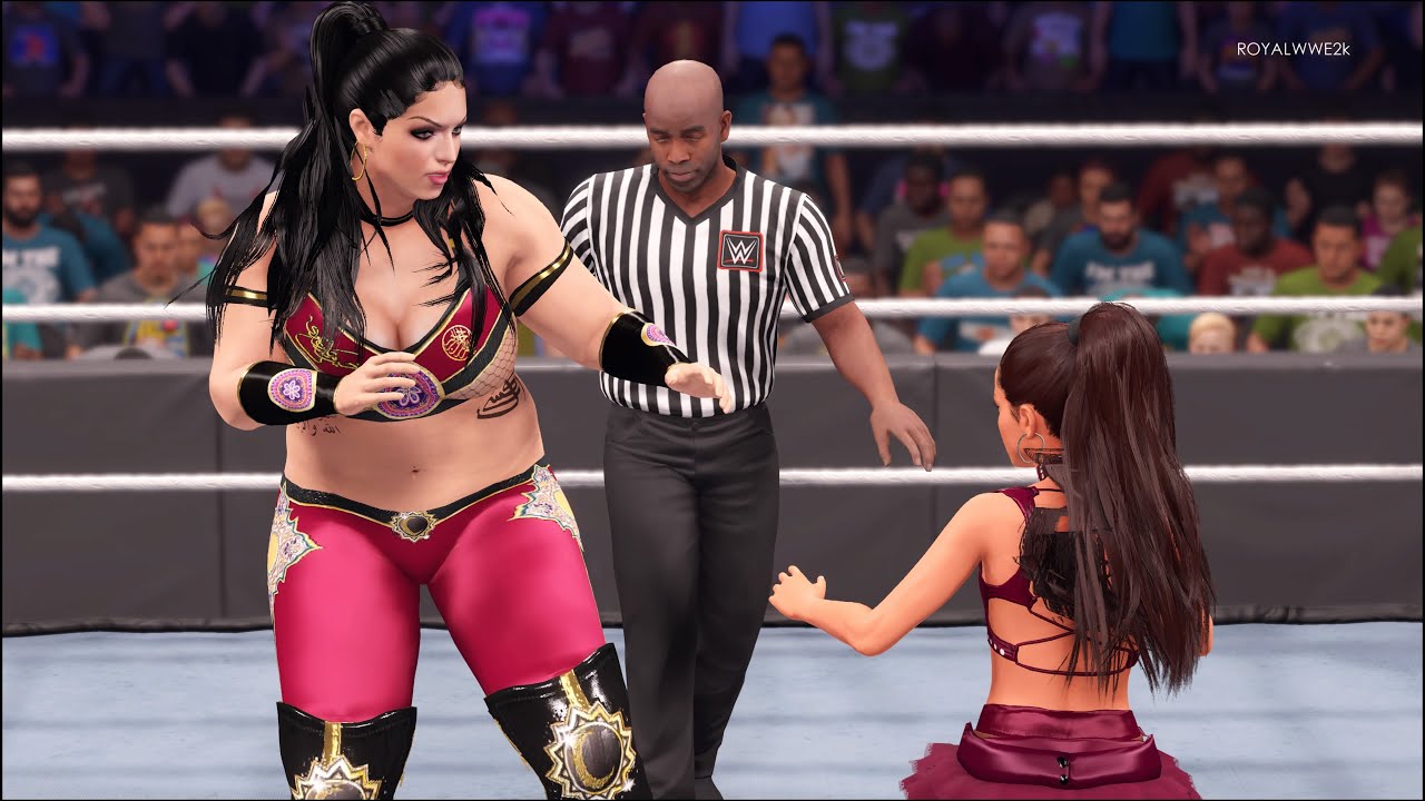 Ariana Grande vs. Indian Women Star - WWE 2K22 - Royal Girl Fights 💗🇮🇳